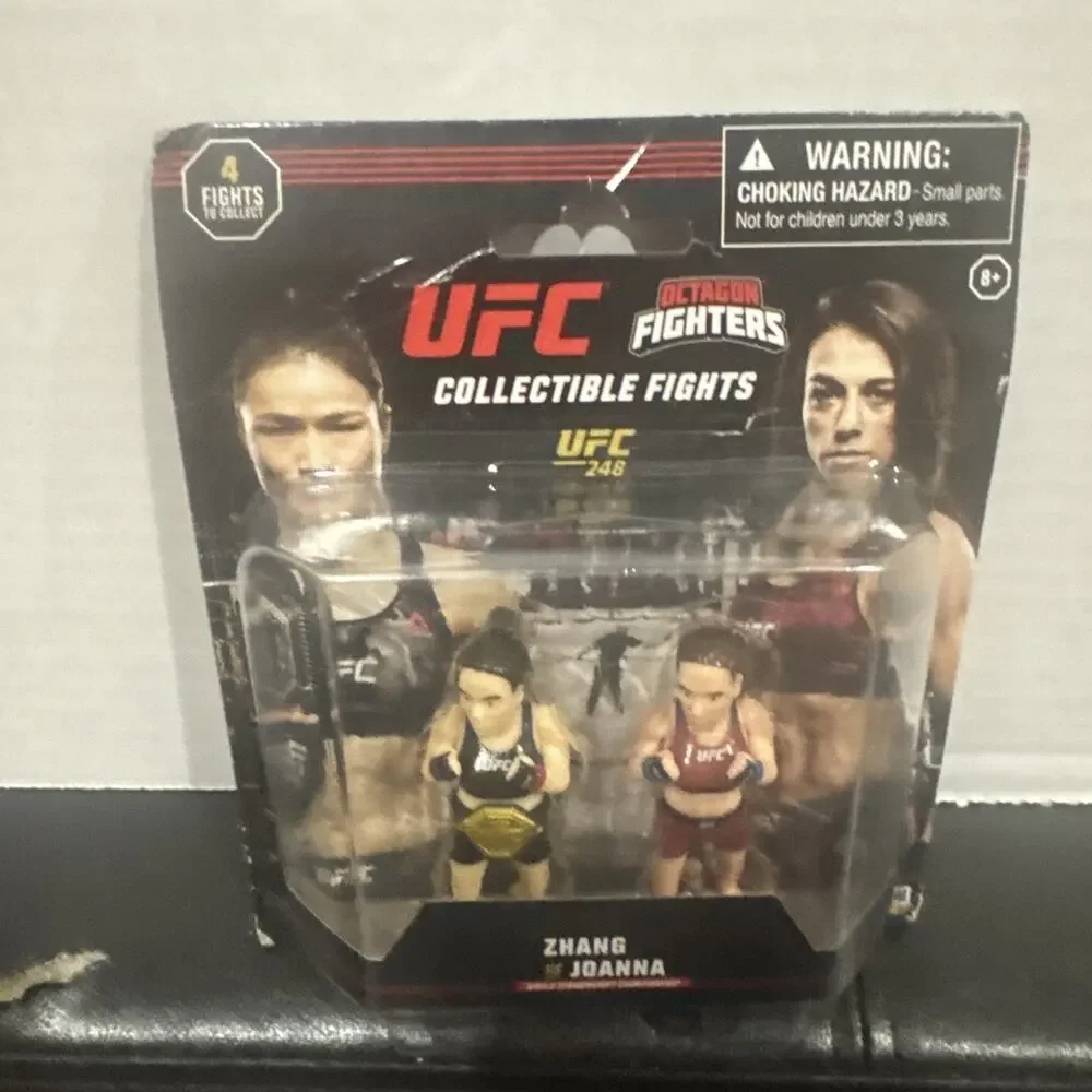 UFC Octagon Fighters Zhang vs Joanna UFC 248 Collectible Fights Figure Pack